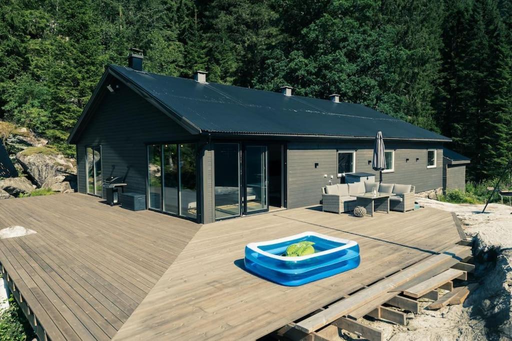 Modalen Fjord Cottage Mo (Hordaland) エクステリア 写真