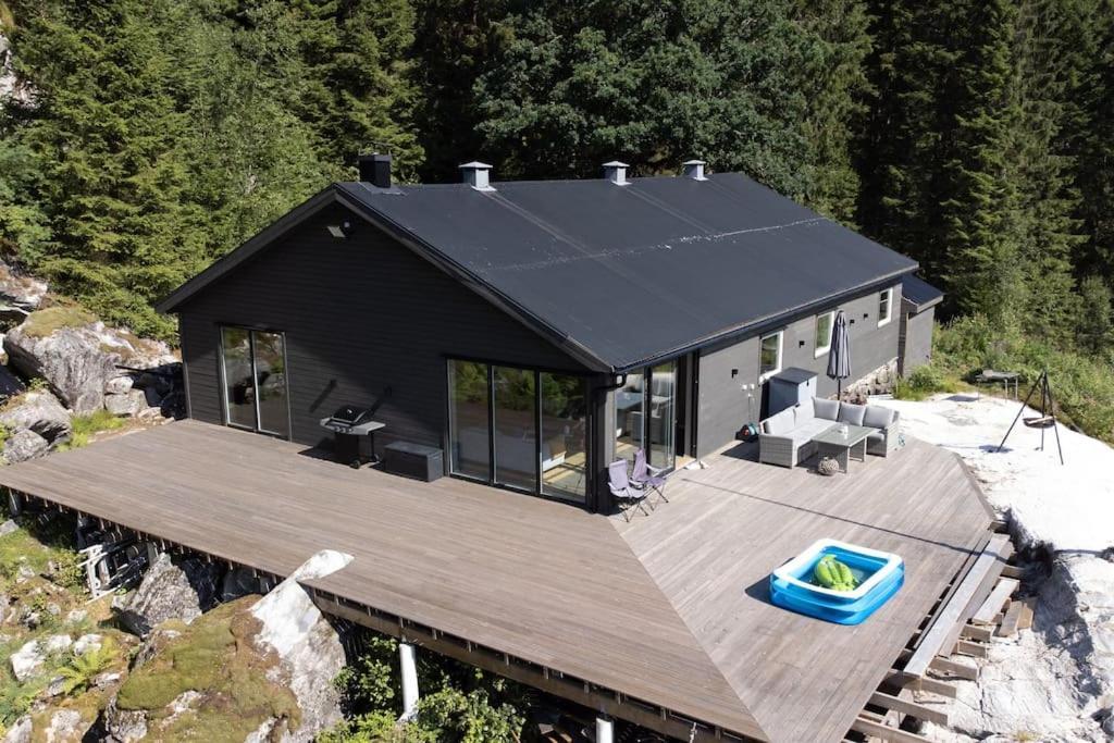 Modalen Fjord Cottage Mo (Hordaland) エクステリア 写真