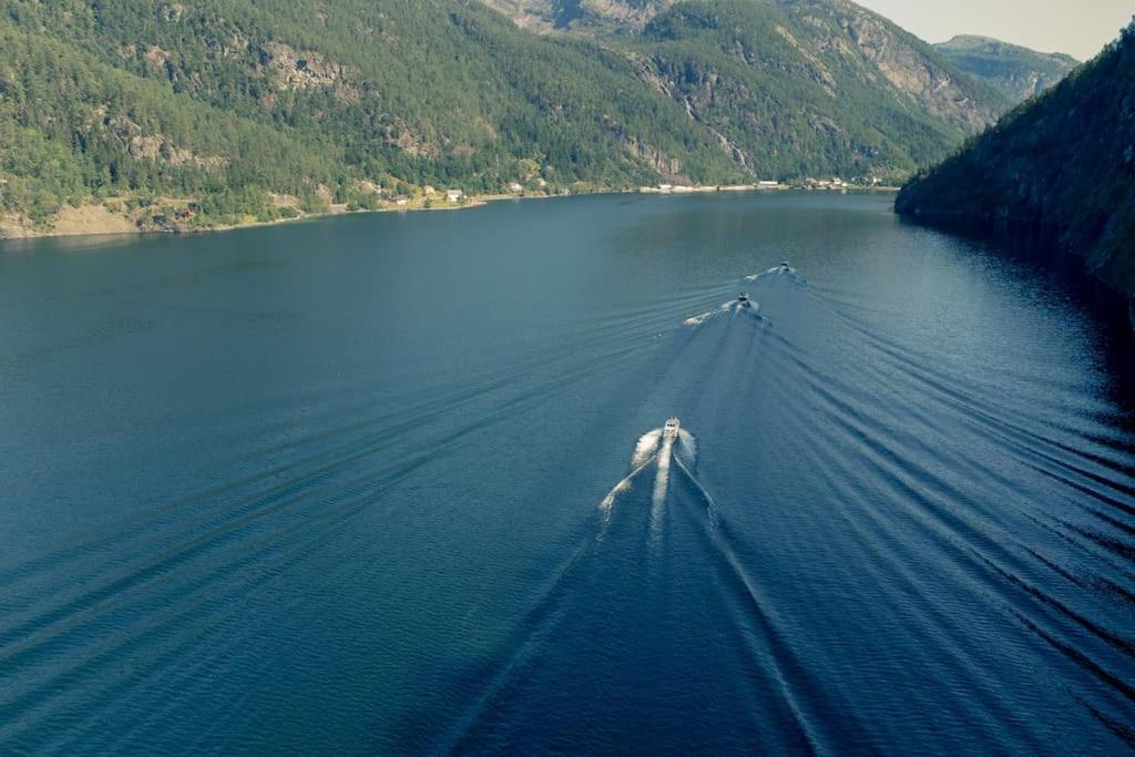Modalen Fjord Cottage Mo (Hordaland) エクステリア 写真
